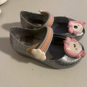 Mini Melissa unicorn shoes
